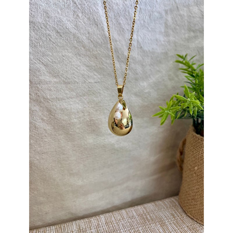 Bola de grossesse doré - angelique