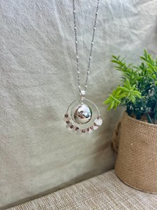 Bola de grossesse argent - sally