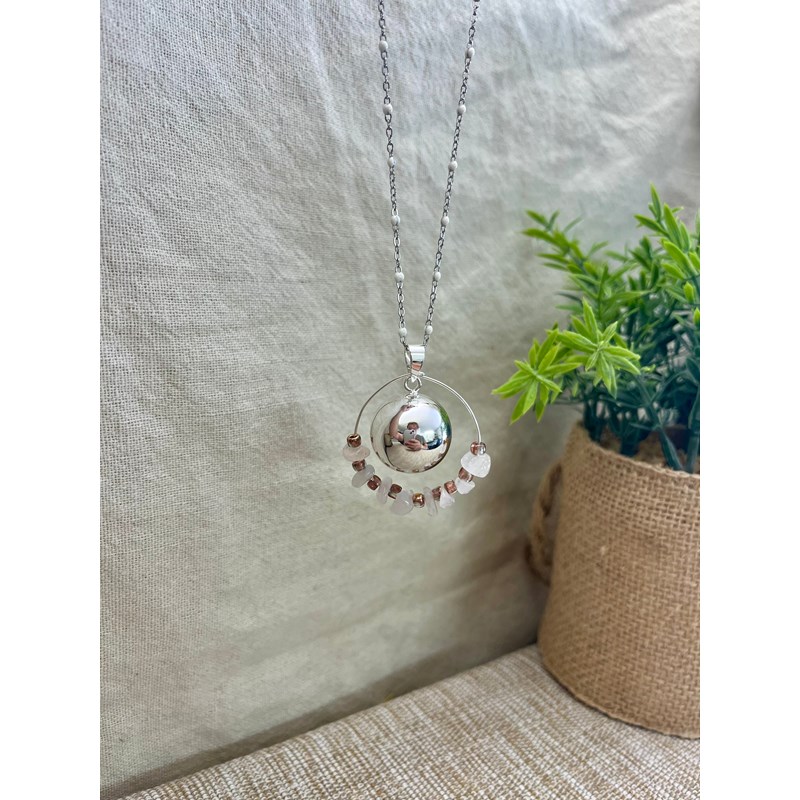 Bola de grossesse argent - sally