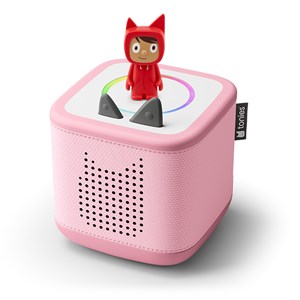 Mon premier coffret toniebox 2 - boite à histoires - rose fleur