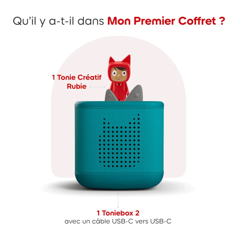 Mon premier coffret toniebox 2 - boite à histoires - vert océan (tonies) - Image 2