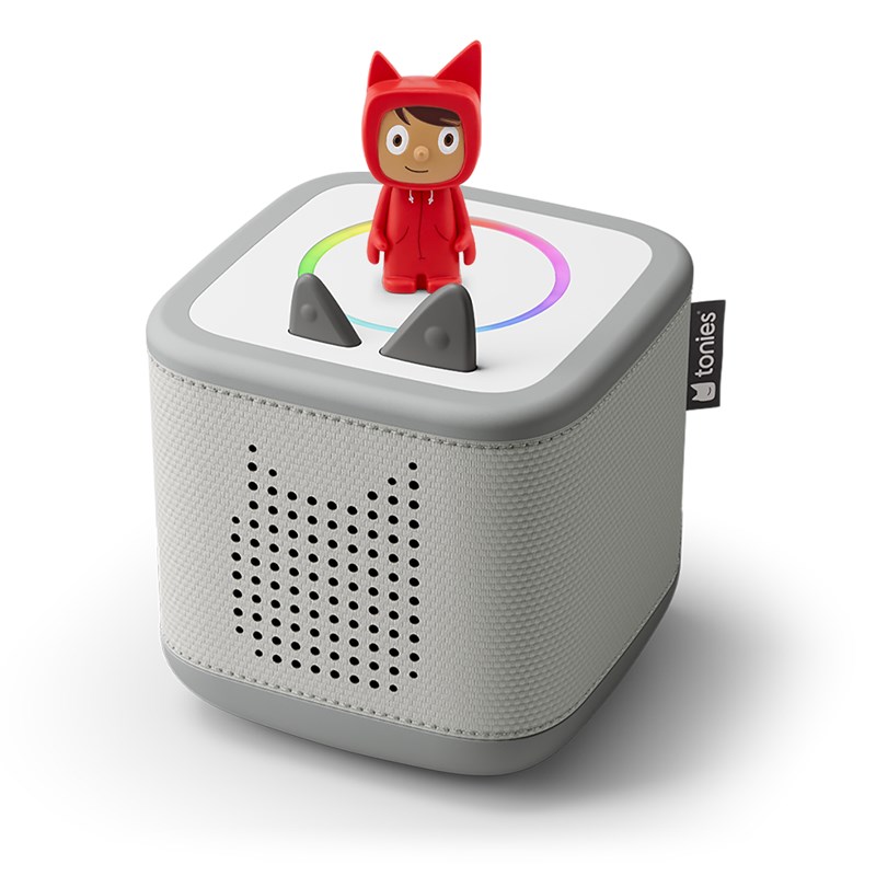 Mon premier coffret toniebox 2 - boite à histoires - gris lune