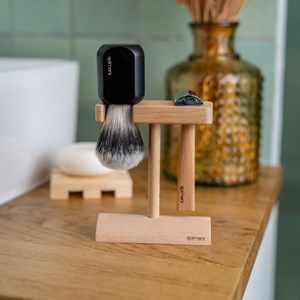 Coffret barbe – accessoires de rasage – jaune