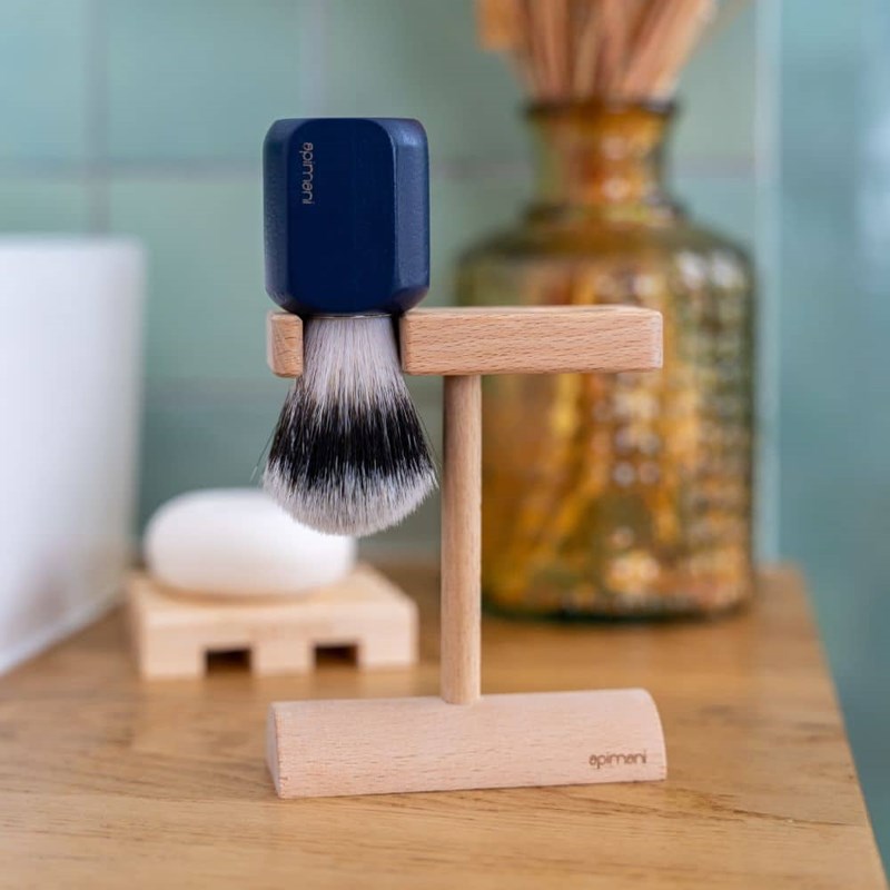 Coffret barbe – accessoires de rasage – bleu