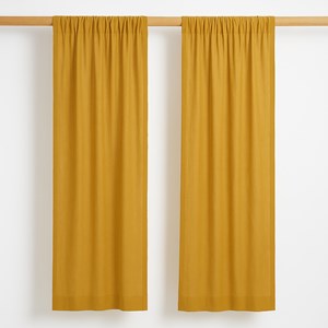 Rideaux en gaze de coton bio honey Beige