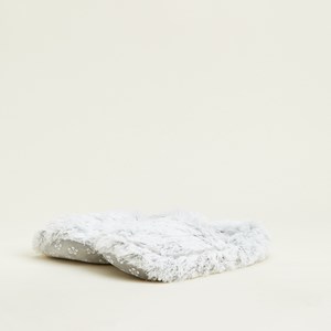 Chaussons bouillotte gris clair warmies