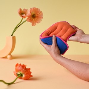 Bouillotte de confort menstruel l'une colorblock Multicolore