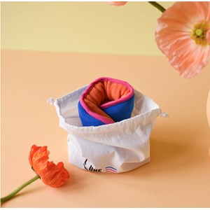 Bouillotte de confort menstruel l'une colorblock Multicolore