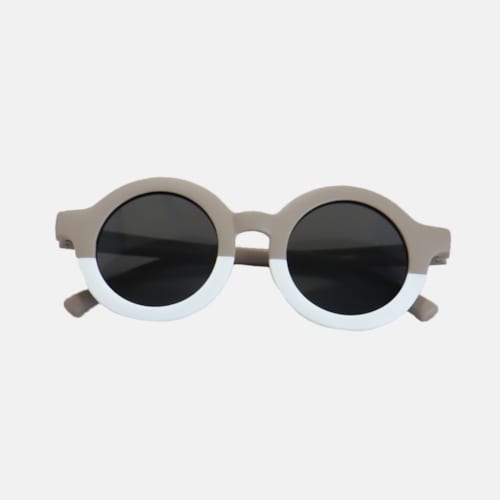 Hop'Pop - Lunettes de soleil bebe categorie 4 bicolore taupe hop'pop