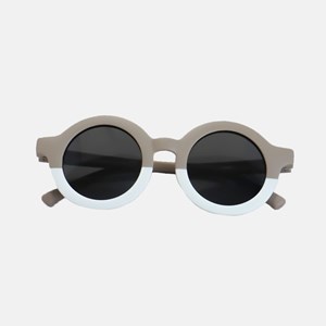 Lunettes de soleil enfants categorie 3 bicolore taupe hop'pop