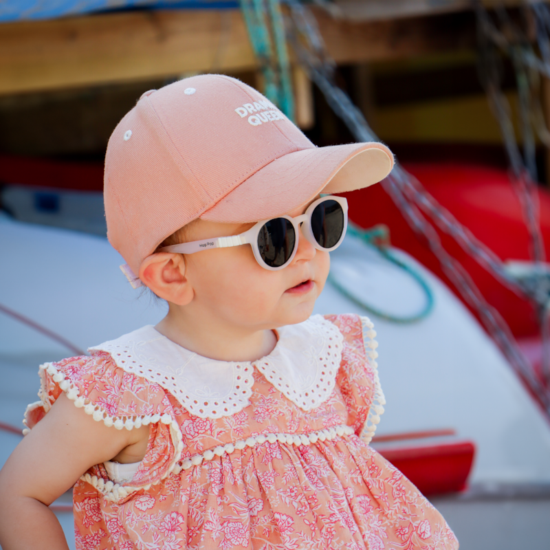 Lunettes de soleil bebe categorie 4 flex creme hop'pop (Hop'Pop) - Image 1