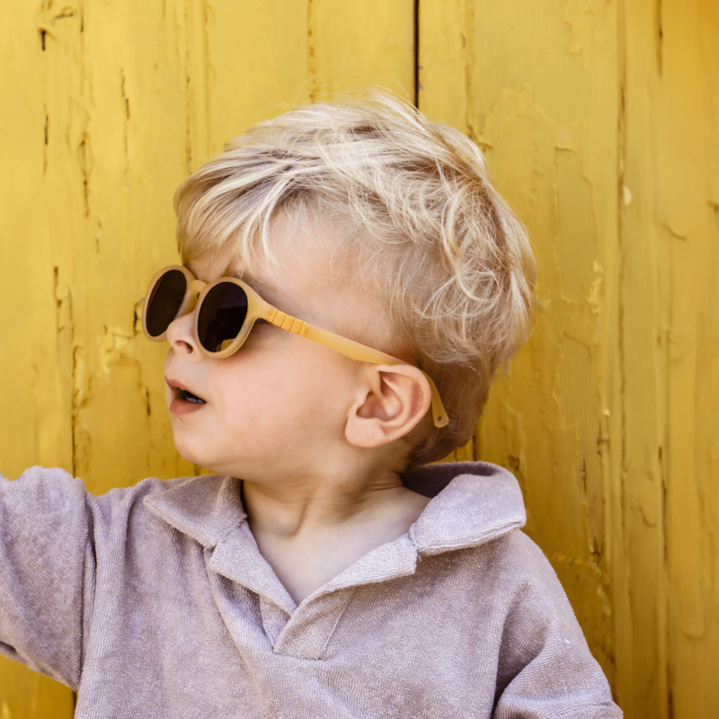 Lunettes de soleil bebe categorie 4 flex moutarde hop'pop (Hop'Pop) - Image 1