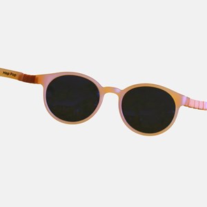 Lunettes de soleil bebe categorie 4 flex moutarde hop'pop