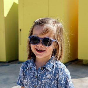 Lunettes de soleil enfants categorie 3 flex bleu hop'pop