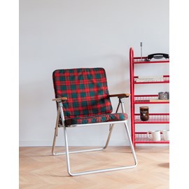 Fauteuil pliable à carreaux n°542