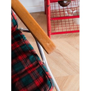 Fauteuil pliable à carreaux n°542