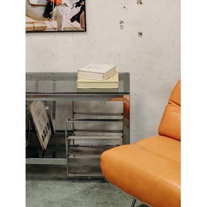 Gustave, le buffet chromé en verre n°381