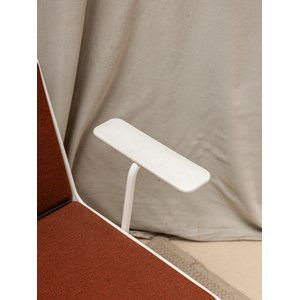 Fauteuil terracotta en métal n°527