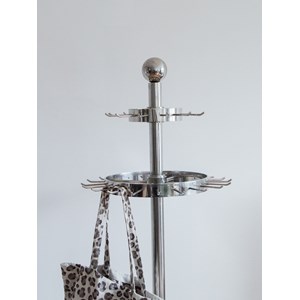 Charlie, le porte-manteaux chromé n°133