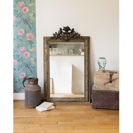 Grand miroir trumeau doré n°751