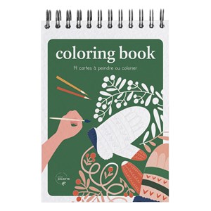 Carnet de coloriage a6 - noël