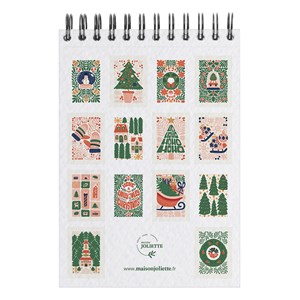 Carnet de coloriage a6 - noël