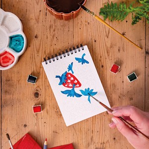 Carnet de coloriage a6 - love