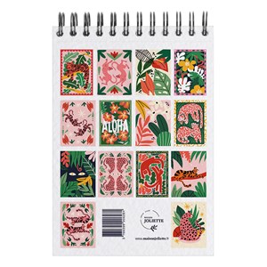 Carnet de coloriage a6 - wild