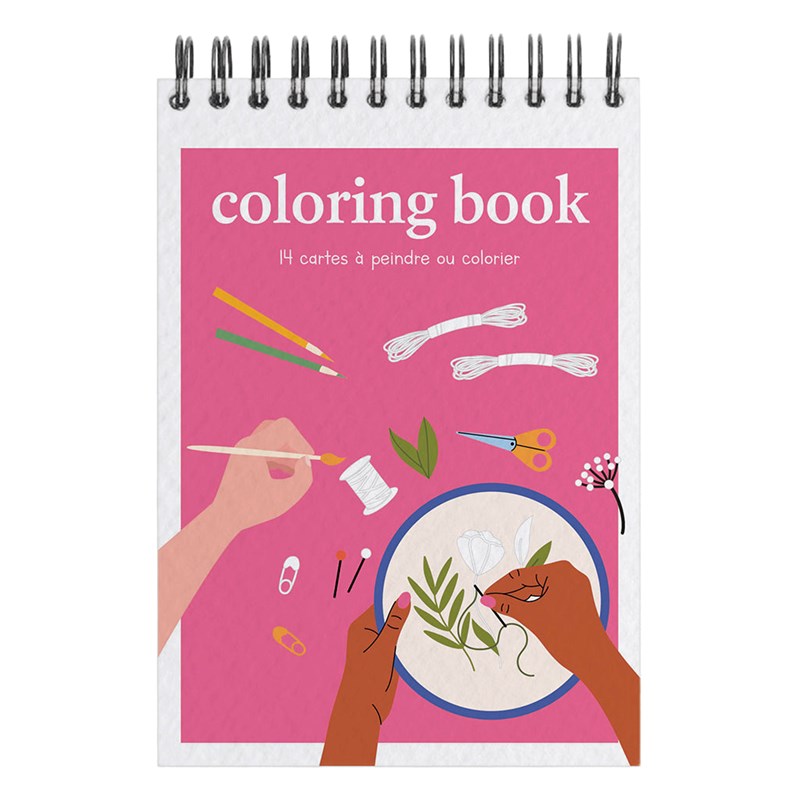 Carnet de coloriage a6 - do it yourself