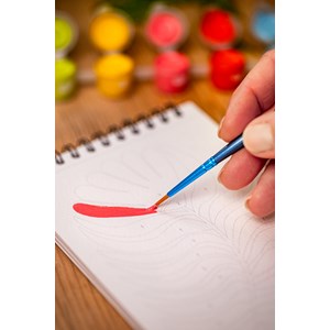 Peinture aux numéros - arches fleuries