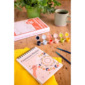 Peinture aux numéros - couronnes fleuries