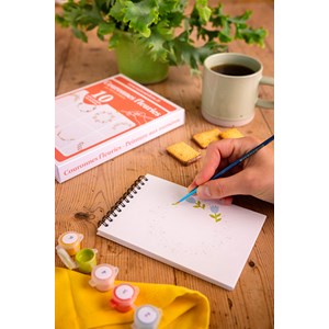 Peinture aux numéros - couronnes fleuries