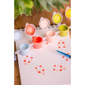 Peinture aux numéros - couronnes fleuries