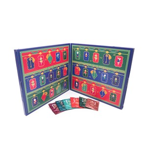 Calendrier de l'avent gourmand thés & tisanes bio