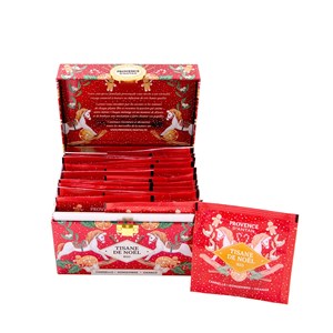 Coffre tisane noël bio orange cannelle