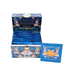 Coffre thé noël gingembre cannelle