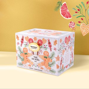 Coffret thé de noël épices & pamplemousse bio*
