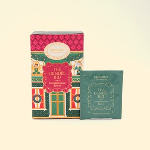 Thé bio de noël epices pamplemousse