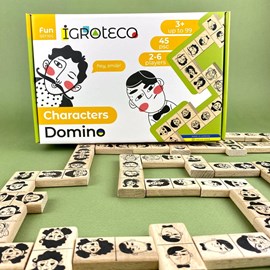 Domino 45 pcs en bois
