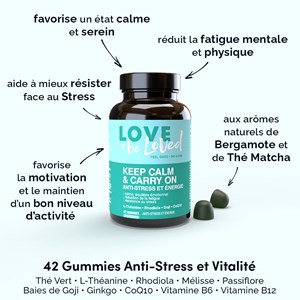 Gummies anti-stress et énergie