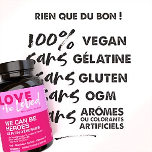 Gummies énergie physique et mentale