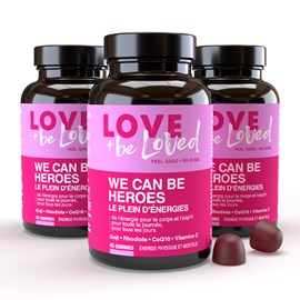 Gummies énergie physique et mentale x3