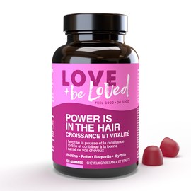 Gummies cheveux croissance et vitalité