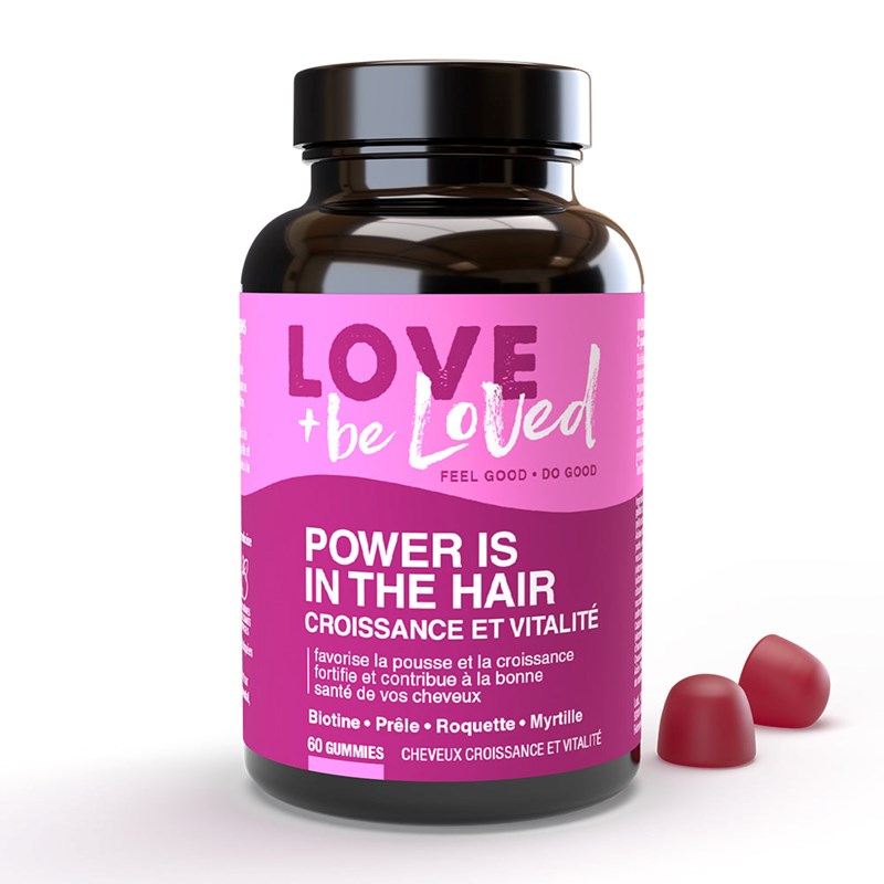 Gummies cheveux croissance et vitalité