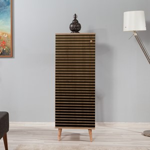 Loya meuble à chaussures en bois - 8 rangements