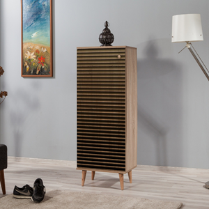 Loya meuble à chaussures en bois - 8 rangements