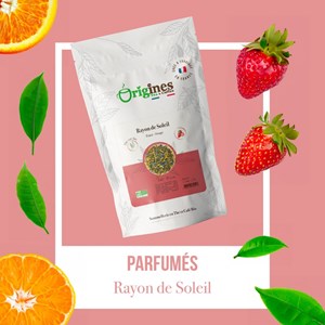 Thé vert bio rayon de soleil - chine - sachet 100g
