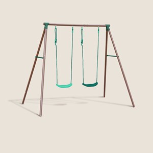 Portique métal 2 balançoires malo
