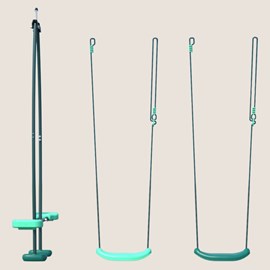Pack 3 accessoires 2 balançoires et 1 fa