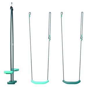 Pack 3 accessoires 2 balançoires et 1 fa